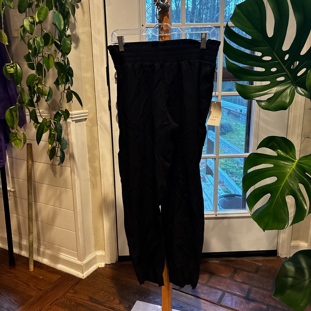 Target Black Women's Elastic Waist Pants